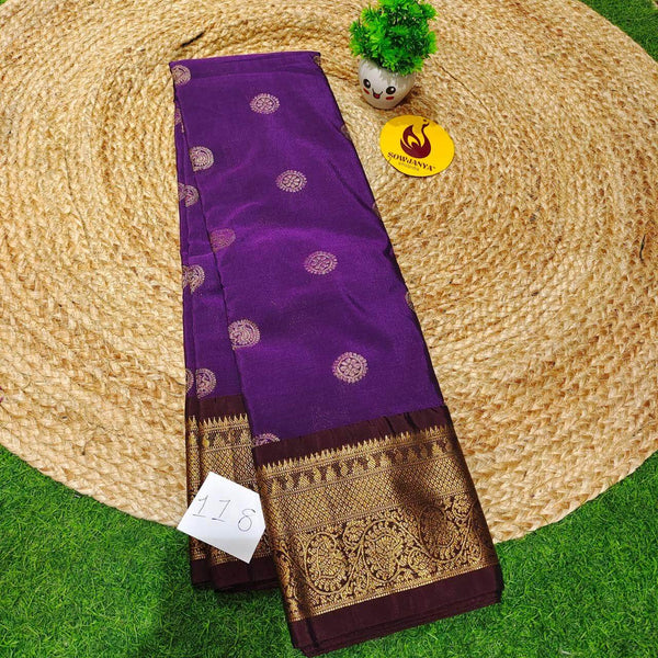 VINTAGE Seiko Gadwal Pattu Sarees - WAVE118