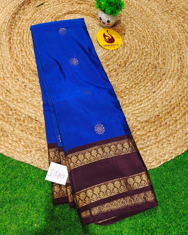VINTAGE Seiko Gadwal Pattu Sarees - WAVE140