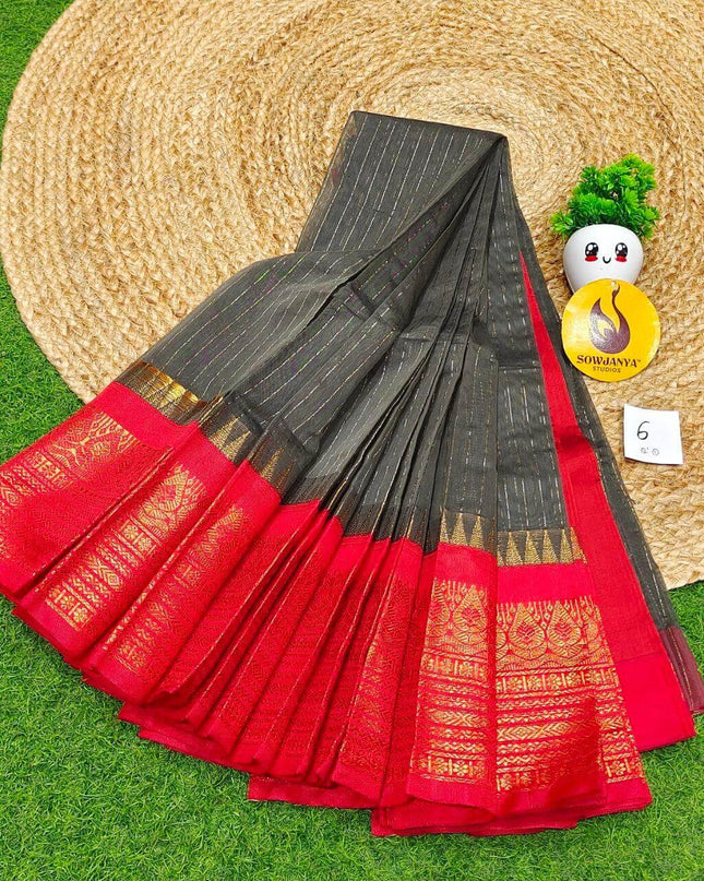 Seiko Gadwal Cotton Sarees -ROYAL6