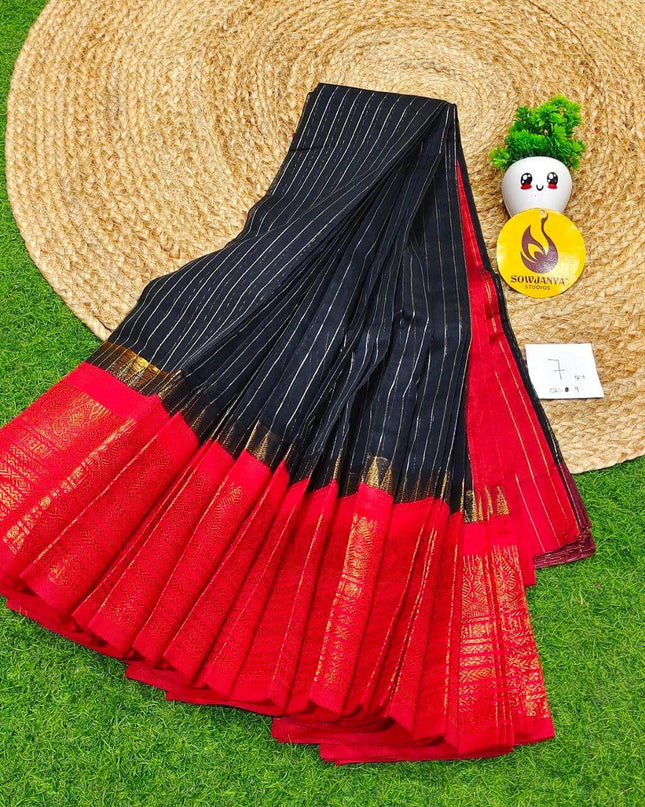Seiko Gadwal Cotton Sarees -ROYAL7