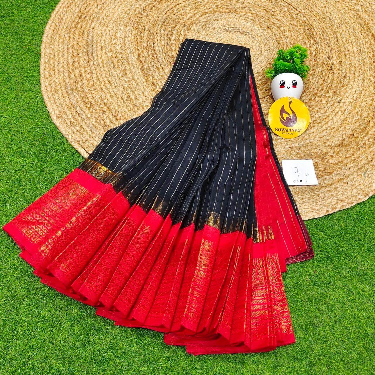 Seiko Gadwal Cotton Sarees -ROYAL7