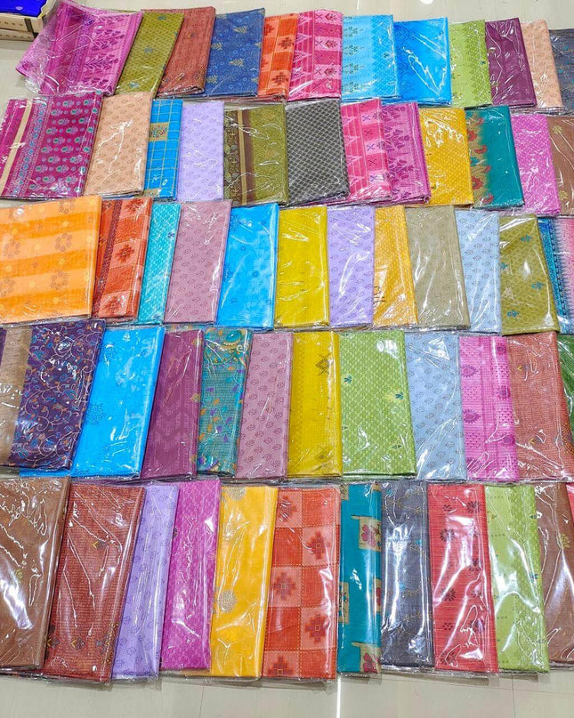 Summer Cotton Sarees GET ANY 3 SAREES  -SUMMER (ANY 3 DESIGNS)