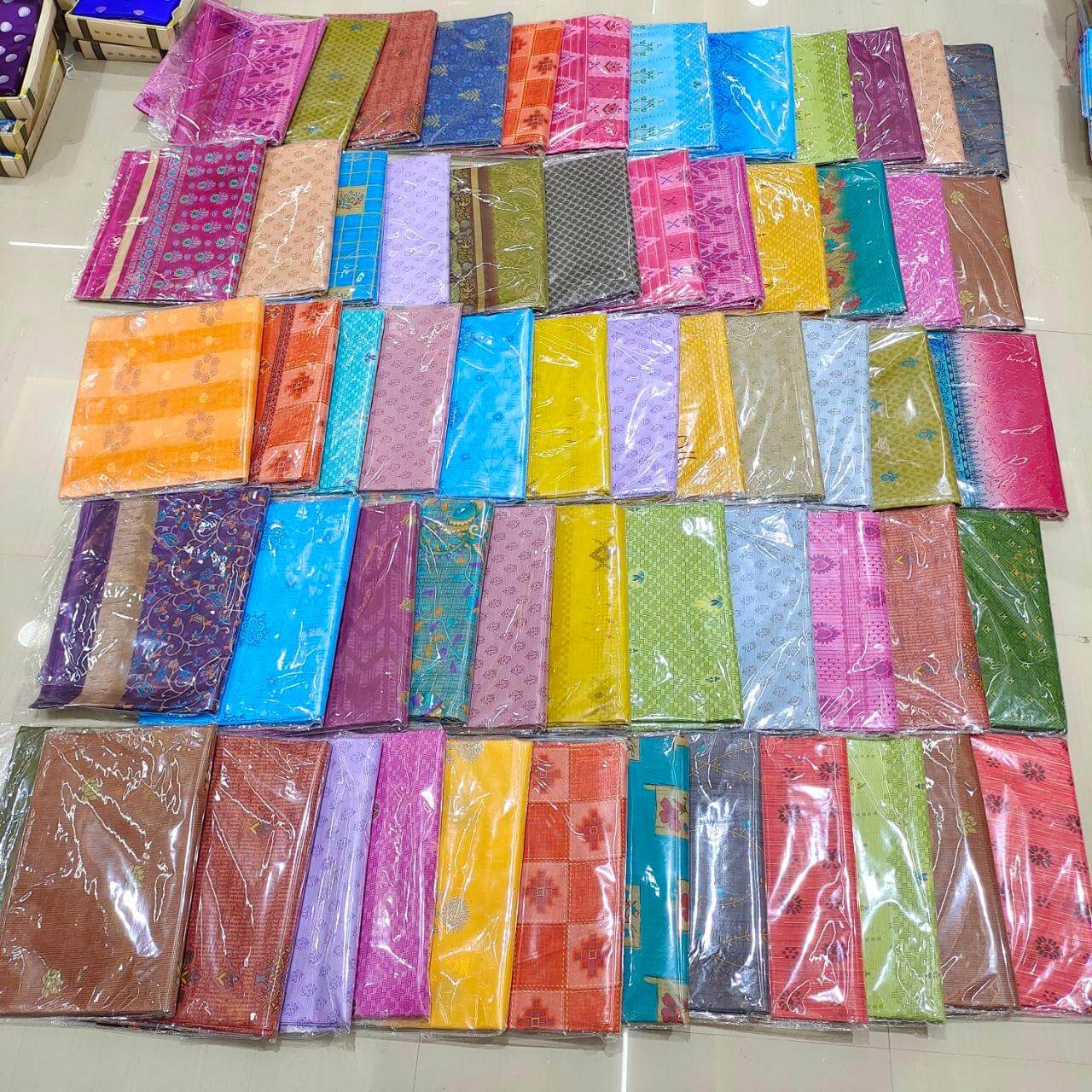 Summer Cotton Sarees GET ANY 3 SAREES  -SUMMER (ANY 3 DESIGNS)