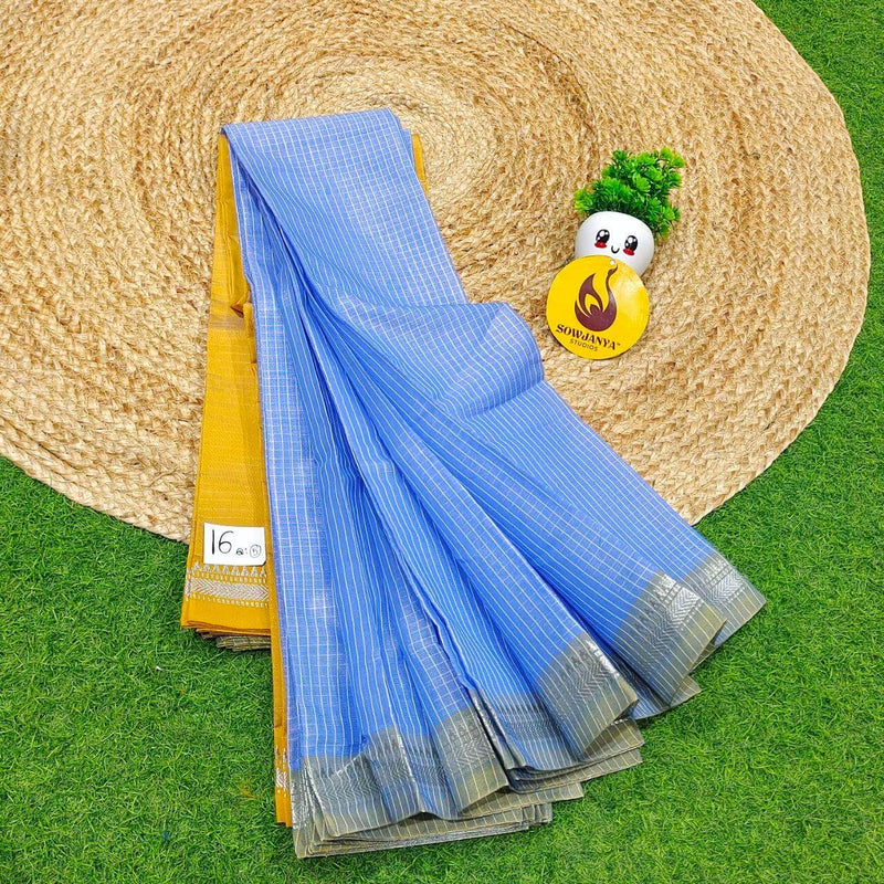 Seiko Gadwal Cotton Sarees -ROYAL16