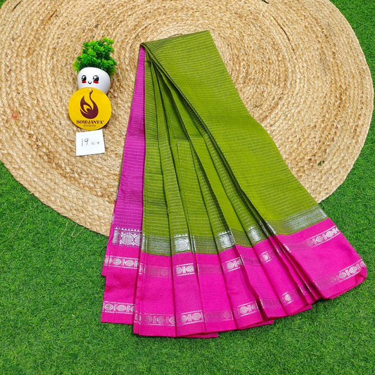 Seiko Gadwal Cotton Sarees -ROYAL19