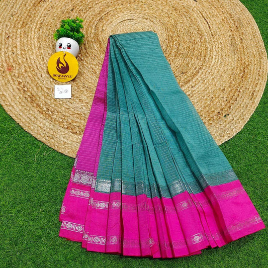 Seiko Gadwal Cotton Sarees -ROYAL21