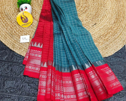 Seiko Gadwal Cotton Sarees -ROYAL54