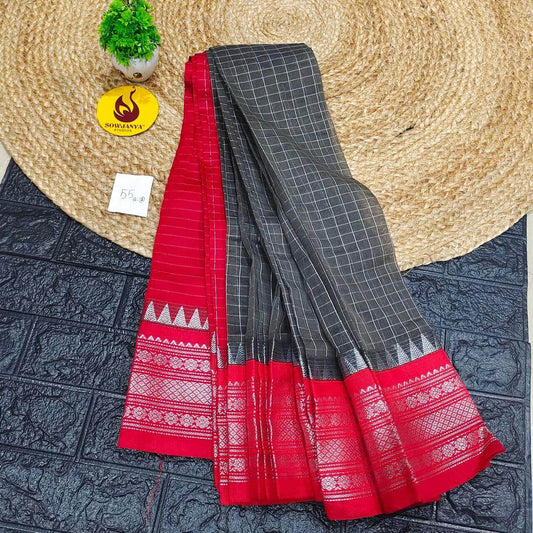 Seiko Gadwal Cotton Sarees -ROYAL55