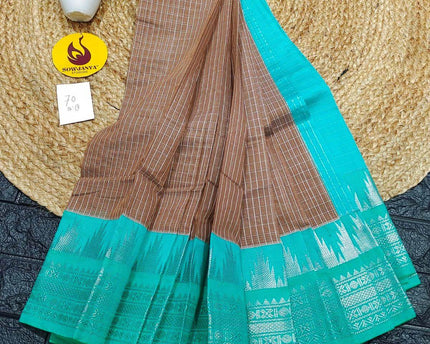 Seiko Gadwal Cotton Sarees -ROYAL70