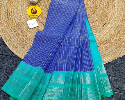 Seiko Gadwal Cotton Sarees -ROYAL67