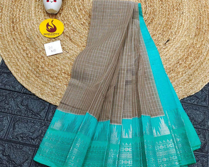 Seiko Gadwal Cotton Sarees -ROYAL71