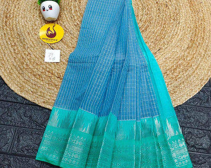 Seiko Gadwal Cotton Sarees -ROYAL79