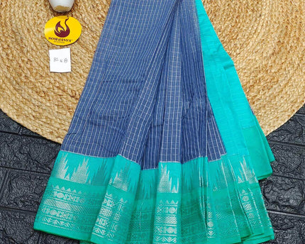 Seiko Gadwal Cotton Sarees -ROYAL82
