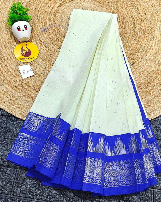 Seiko Gadwal Cotton Sarees -ROYAL85