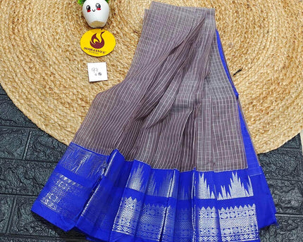 Seiko Gadwal Cotton Sarees -ROYAL97