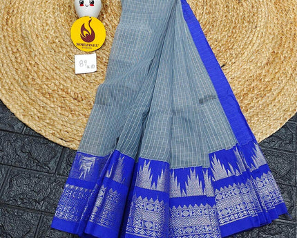 Seiko Gadwal Cotton Sarees -ROYAL89