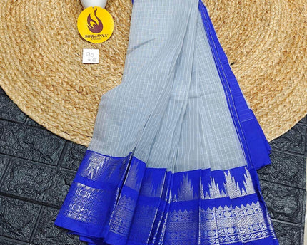 Seiko Gadwal Cotton Sarees -ROYAL90