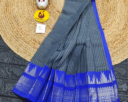 Seiko Gadwal Cotton Sarees -ROYAL92