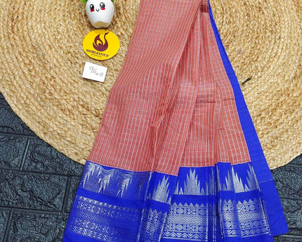 Seiko Gadwal Cotton Sarees -ROYAL96