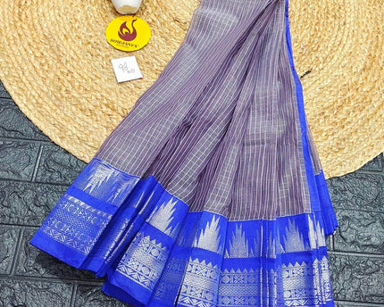 Seiko Gadwal Cotton Sarees -ROYAL98