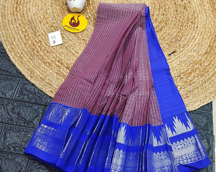 Seiko Gadwal Cotton Sarees -ROYAL99