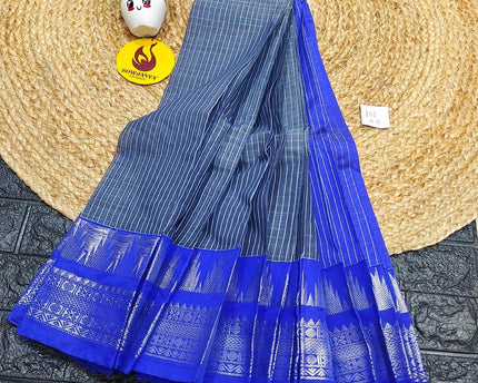 Seiko Gadwal Cotton Sarees -ROYAL101