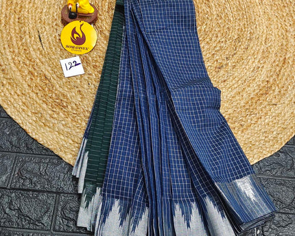 Seiko Gadwal Cotton Sarees -ROYAL122