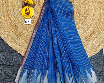 Seiko Gadwal Cotton Sarees -ROYAL123