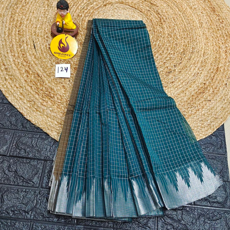 Seiko Gadwal Cotton Sarees -ROYAL124