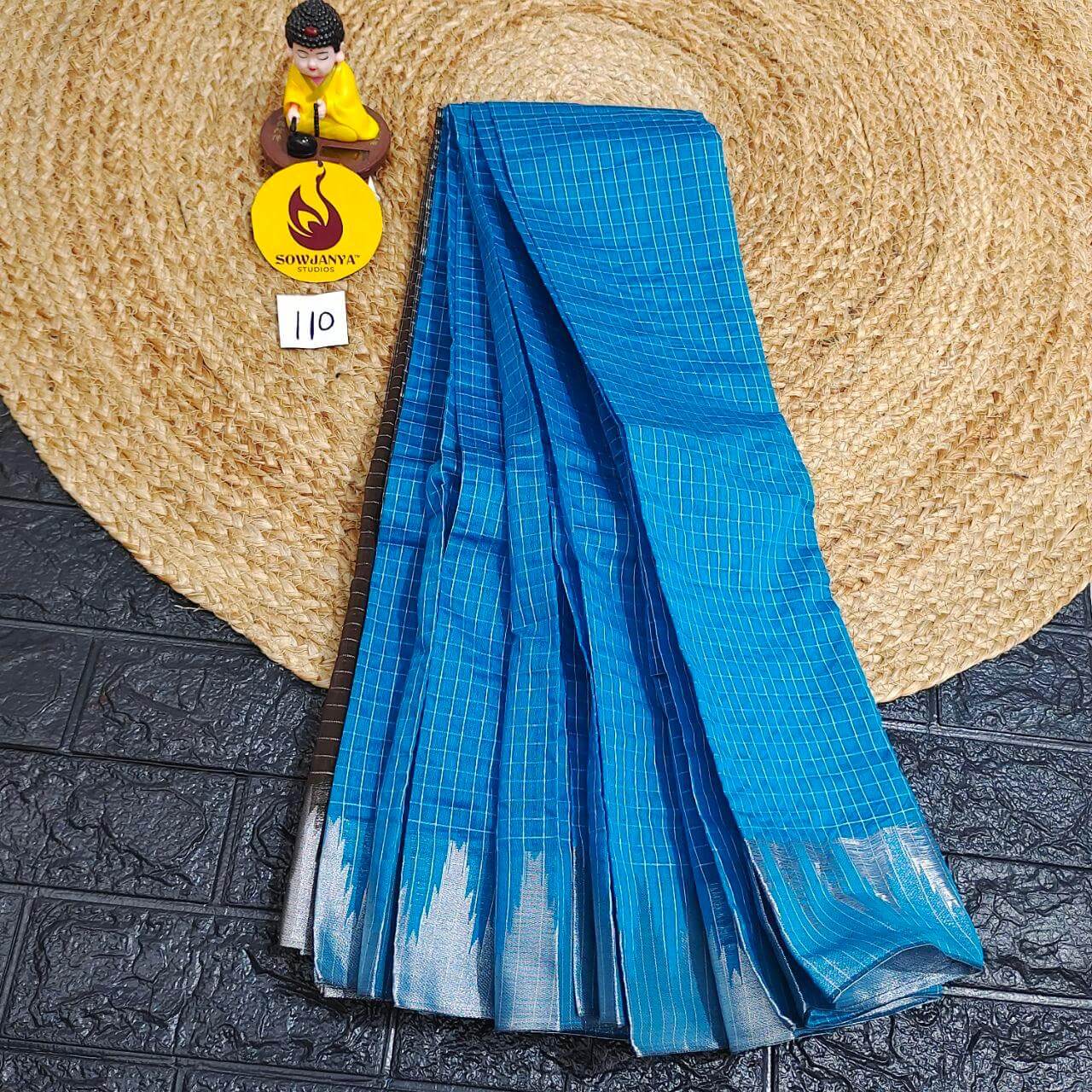 Seiko Gadwal Cotton Sarees -ROYAL110