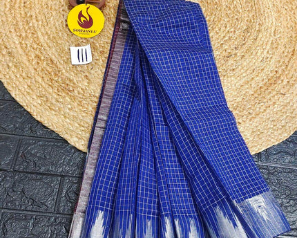 Seiko Gadwal Cotton Sarees -ROYAL111