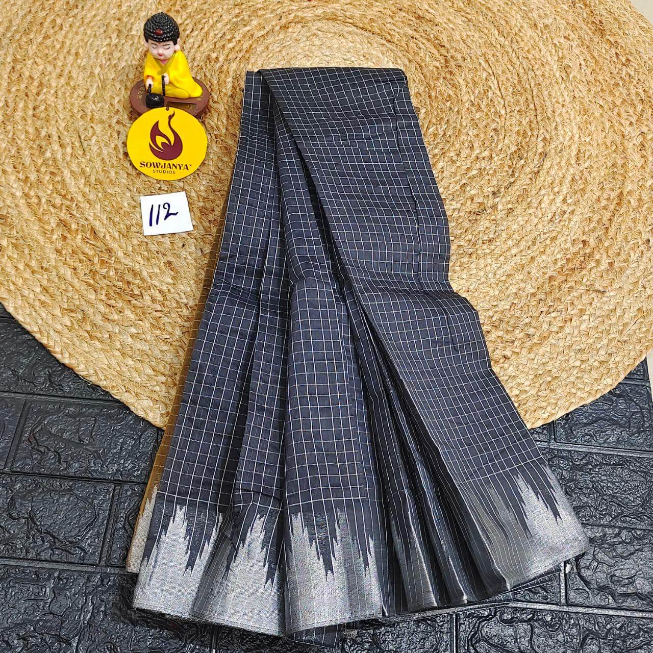 Seiko Gadwal Cotton Sarees -ROYAL112