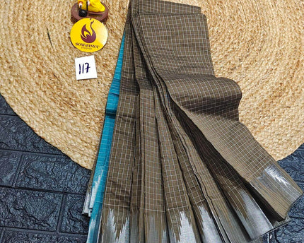 Seiko Gadwal Cotton Sarees -ROYAL117