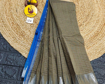 Seiko Gadwal Cotton Sarees -ROYAL132