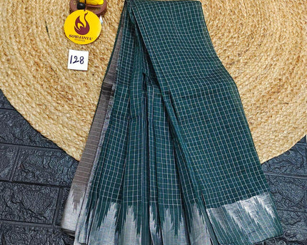 Seiko Gadwal Cotton Sarees -ROYAL128