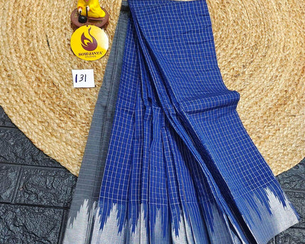 Seiko Gadwal Cotton Sarees -ROYAL131