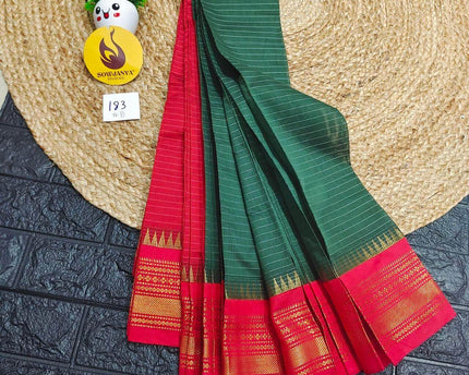 Seiko Gadwal Cotton Sarees -ROYAL183
