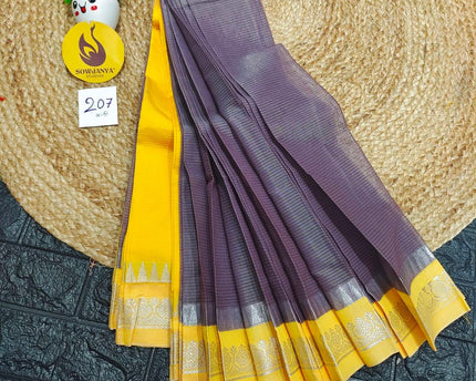 Seiko Gadwal Cotton Sarees -ROYAL207