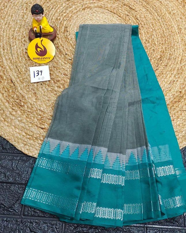 Seiko Gadwal Cotton Sarees -ROYAL139