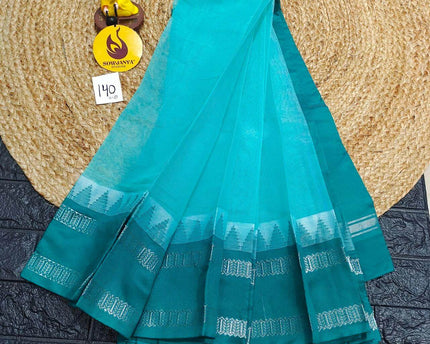 Seiko Gadwal Cotton Sarees -ROYAL140
