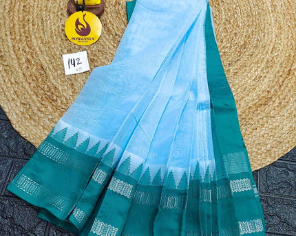 Seiko Gadwal Cotton Sarees -ROYAL142