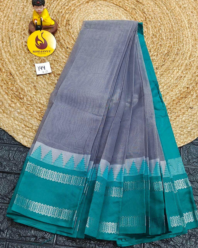 Seiko Gadwal Cotton Sarees -ROYAL144