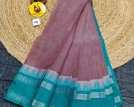 Seiko Gadwal Cotton Sarees -ROYAL145