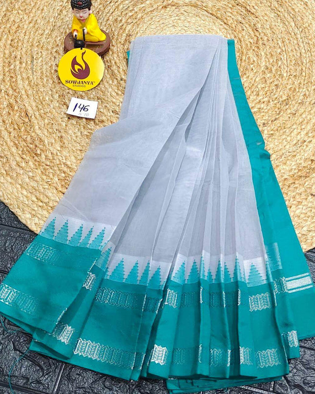 Seiko Gadwal Cotton Sarees -ROYAL146