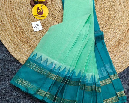 Seiko Gadwal Cotton Sarees -ROYAL150
