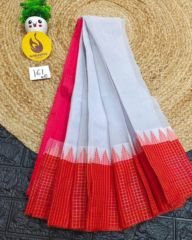 Seiko Gadwal Cotton Sarees -ROYAL161