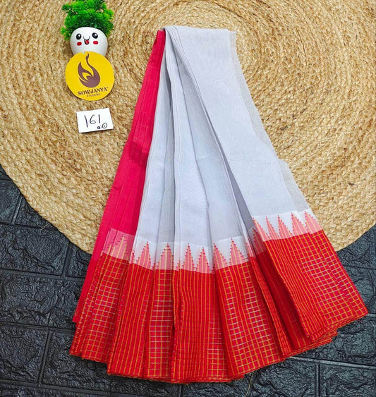Seiko Gadwal Cotton Sarees -ROYAL161