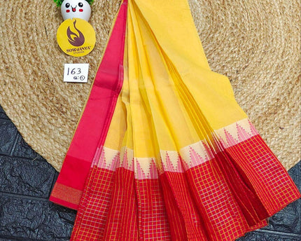 Seiko Gadwal Cotton Sarees -ROYAL163