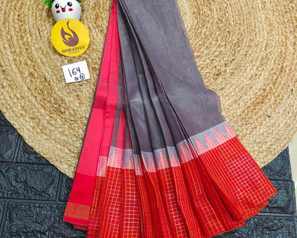 Seiko Gadwal Cotton Sarees -ROYAL164