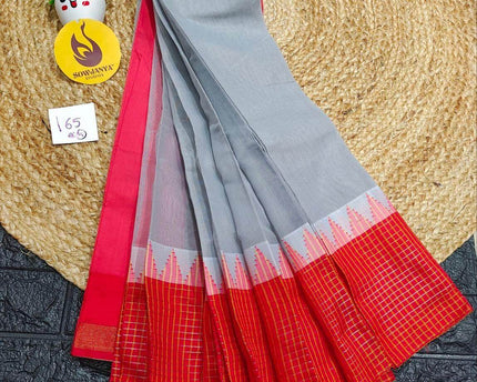 Seiko Gadwal Cotton Sarees -ROYAL165